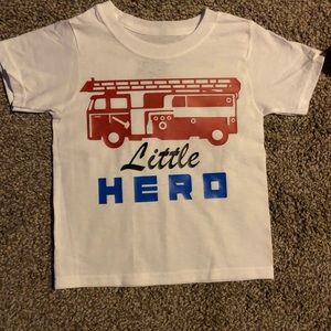 Made to order Little Hero Fire Truck 🚒 Shirt